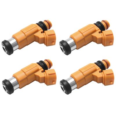 4PCS Fuel Injectors Yellow Fuel Injector CDH-275 MD319792 for Marine for Yamaha Outboard F150 for Mitsubishi Galant AW347305 63P-13761-00-00