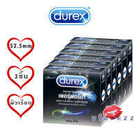 Durex Performa 6 กล่อง x 3 ชิ้น ขนาด 52.5 มม. ถุงยางอนามัย ดูเร็กซ์ เพอร์ฟอร์มา กระชับ สวมใส่ง่าย มีส่วนผสมของสารเบนโซเคนซึ่งลดความไวต่อความรู้สึกสัมผัส ผิวเรียบ ผนังไม่ขนาน มีกระเปาะ ทุกชิ้นมีสารหล่อลื่น