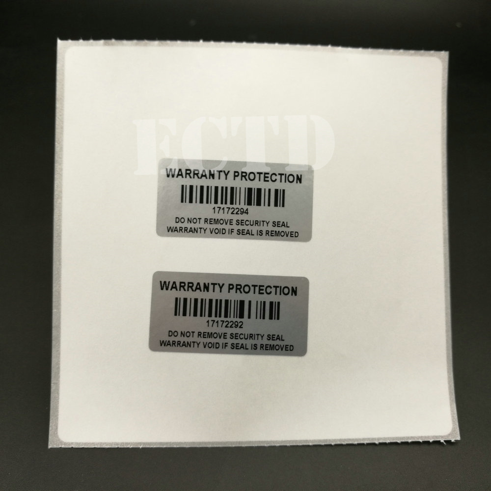 TAMPER EVIDENT 40mmX20mm Warranty void Seal stickers 300 x SECURITY Sticker 