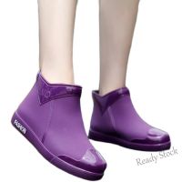 【hot sale】 ☞✔ B53 READY STOK Rain Boots Waterproof Beauty Rubber Rain Shoes Bota Shoes Rain Boots for Women