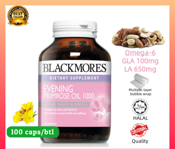 Blackmores Evening Primrose Oil 1000mg 60 Capsule Lazada