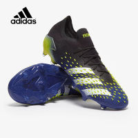 สตั๊ดฟุตบอลข้อสั้น รองเท้าฟุตบอล Adidas Predator Freak .1 FG สีน้ำเงิน