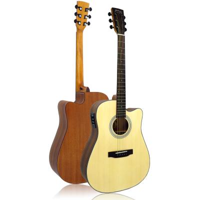 Martin Lee Z-4116CE 41" Dreadnought Cutaway Acoustic Electric Guitar (Spruce / Mahogany) with Fishman Presys Blend Pickup