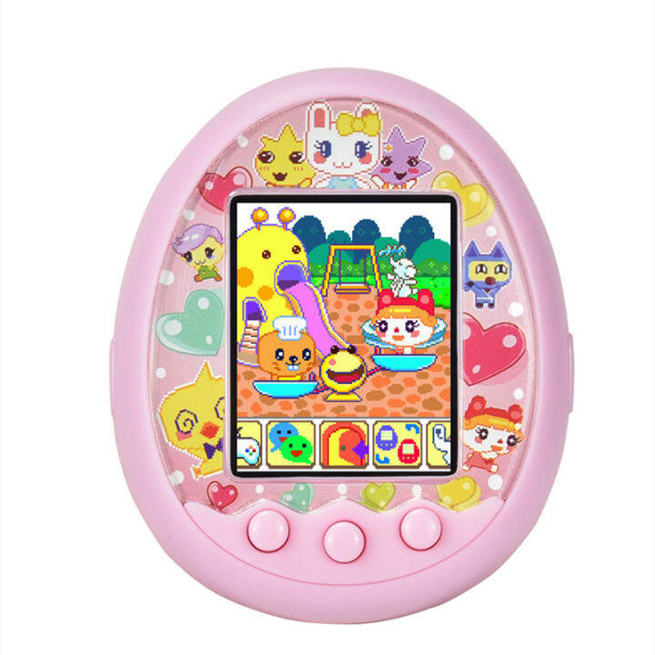 หน้าจอสัมผัสอิเล็กทรอนิกส์-tamagotchis-โต้ตอบของเล่น-วัสดุ-abs-สีสัน-หน้าจอดิจิตอลที่มีสีสัน-e-กว่า6ปี