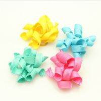 Wholesale Products Hand Made Dog Grooming Hair Bows Doggie Boutique Party Show Candy Colors Mixture 50PCSLOT