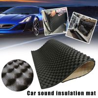 Auto Studio Sound Acoustic Absorption Car Heatproof Wave Foam Panel Car Soundproof Cotton Insulation Mat Car Sound Deadening Mat