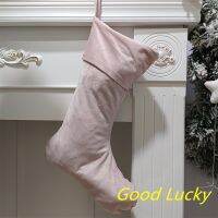 Multi Colors Velvet Blank Christmas Stockings Monogram Luxury Velvet Decoration Stockings Socks Tights