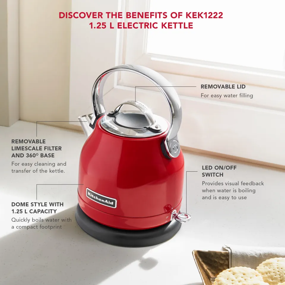 KitchenAid 1.25L Small Space Kettle