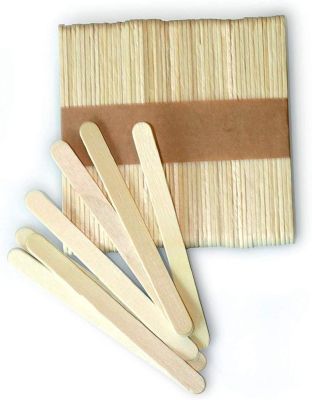 Silicone Easy Cream Wooden Sticks For Ice Cream Bars Set