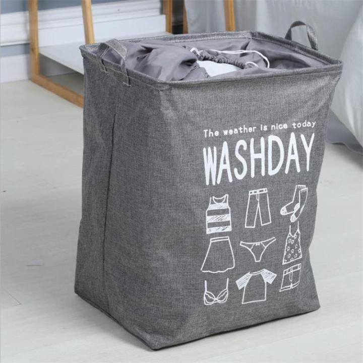 folding-laundry-basket-with-lid-large-capacity-clothes-toy-storage-baskets-for-kids-dirty-clothes-storage-bucket-with-handle