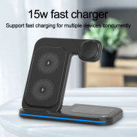 15W Fast Wireless Charger Dock Station สำหรับ 14 13 12 11 XS XR X 8 8 7 6 SE 5 3 Pro แท่นชาร์จ