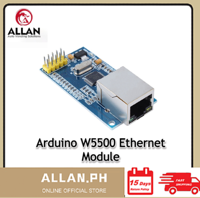 Allan Arduino W5500 Ethernet Network Module Interface | Lazada PH