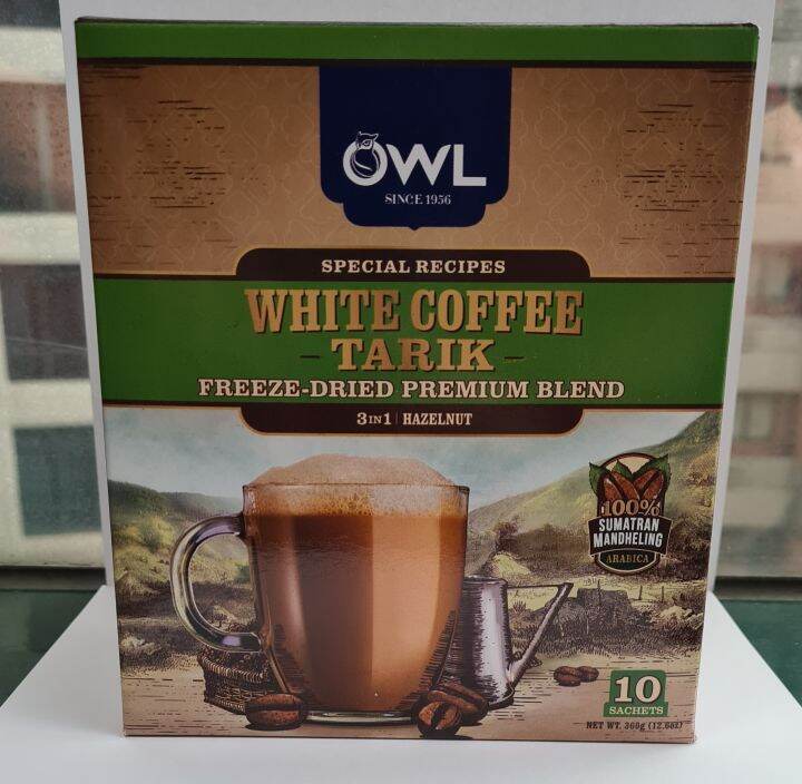 Owl 3-in-1 White Coffee Tarik - Hazelnut (box) | Lazada PH