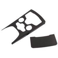 For Alfa Romeo Stelvio 2020-2021 Carbon Fiber Gear Panel Cover Trim Covers Auto Accessories