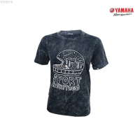 เสื้อยืดผ้าฟอก (สต็อกเพียงพอ) XSR YAMAHA Collection สกรีนลายสีดำ/ขาวคุณภาพสูง size:S-5XL