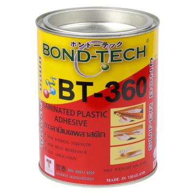 กาวลามิเนตพลาสติก BONDTECH BT-360 650 กรัม สีใส  LAMINATED PLASTIC ADHESIVE BONDTECH BT-360 650G CLEAR
