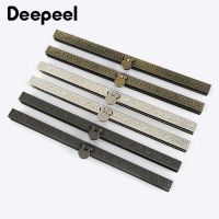 【CW】♂☂  5Pcs Deepeel 19cm Metal Embossed Purse Frame Lock Clutch Coin Clasp Sewing Hardware Wallet Accessories HandBag Parts