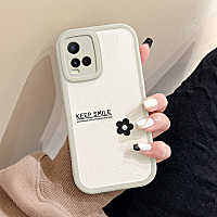 เคสโทรศัพท์ vivo y21 Cartoon  Snoopy Leather Soft TPU Square Camera Protection Anti Gores Rubber Mobile Phone Cases