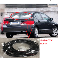 เหมาะสำหรับ HONDA CIVIC 2006 2007 2008 2009 2010 2011ด้านหลังกระจกยางปั้น