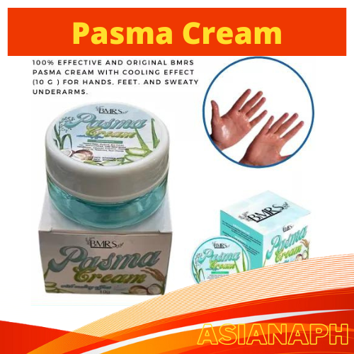 BMRS PASMA CREAM With Cooling Effect 10g [for Sweaty HANDS, FEET ...