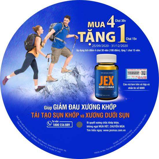 Hcmjex joint -  nguyên tem tích điểm  mua 4 tặng 1 - ảnh sản phẩm 5