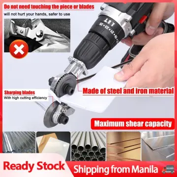 Electric Drill Shears Plate Cutter Attachment Metal Sheet Cutter