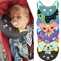 ZZOOI High Quality Children Auto Car Seat Headrest Pad Shoulder Support Cushion Cotton Soft Sleep Pillow Car Neck Pillow 1 Pcs