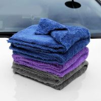 【CW】 40X40CM Microfiber 350GSM Cleaning Ultra Soft Edgeless Car Washing Drying Scouring