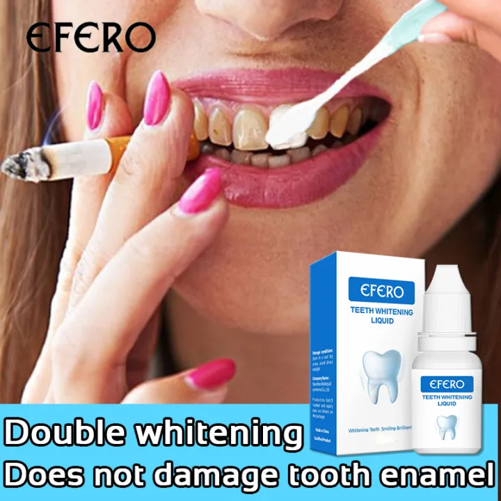 🦷Just Wipe It For Whitening🦷EFERO Teeth Whitening Essence 10g Remove