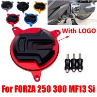 สำหรับ Honda Forza 250 Forza 300 NSS Forza300 MF13อุปกรณ์เสริม2017-2021ป้องกันเครื่องยนต์ฝาครอบป้องกันตัวเลื่อนแผ่นกันกระแทก