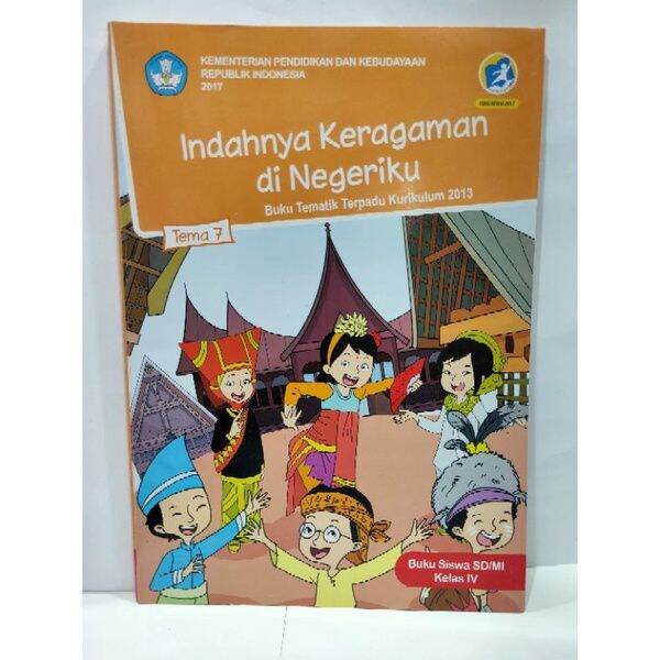 Buku Tematik Sd Kelas 4 Tema 7 Indahnya Keragaman Di Negeriku K13