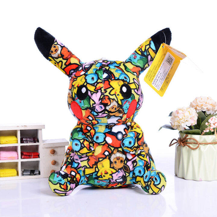 20cm Pokemon Figures Soft Plush Toys Pikachu Anime Plush Toy Pokémon ...