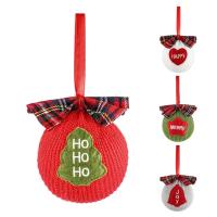 Christmas Crochet Hang-On Ball Knitters Handmade Christmas Tree Decorations Handmade Knitting Chrismas Decoration Yarn Peg Ball Ornaments for Christmas Tree Holiday Wedding Party Decoration refined