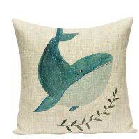 Marine Life Pillows Camping Meditation Seagull  Pillow Case Covers  BeachSoft Cover Pillow Seat Home Decorative cushion cover