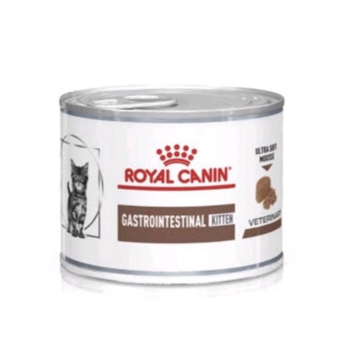 [ ส่งฟรี ] Royal Canin GASTROINTESTINAL KITTEN  อาหารสำหรับลูกแมวท้องเสีย 195 กรัม