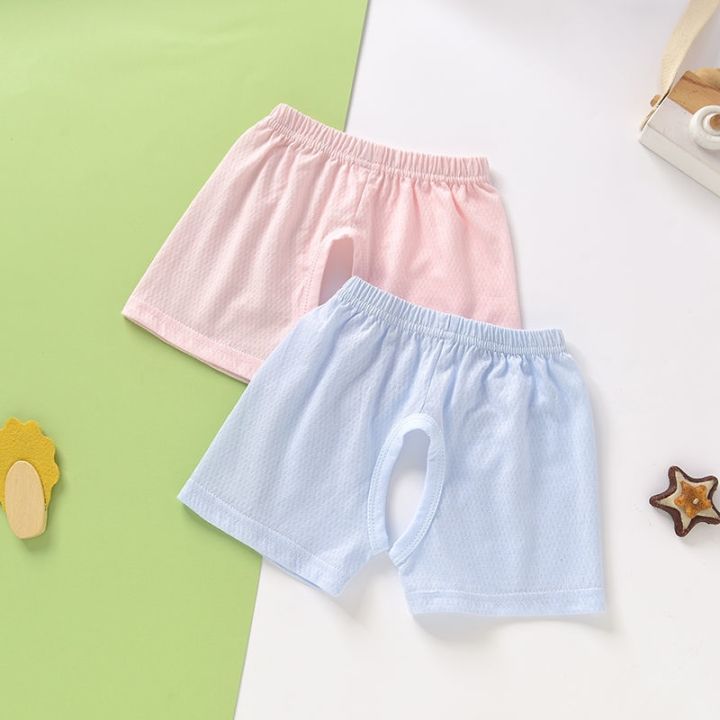 ready-2-packs-of-childrens-summer-cotton-shorts-thin-summer-pumpkin-pants-baby-crotch-pants