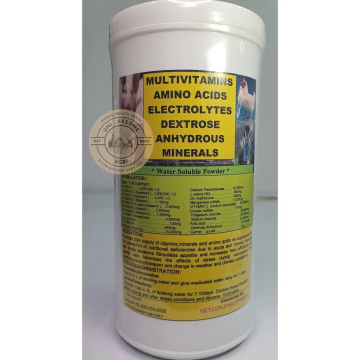 Factory direct sales VETCOH MVAAE MULTIVITAMINS + AMINO ACIDS