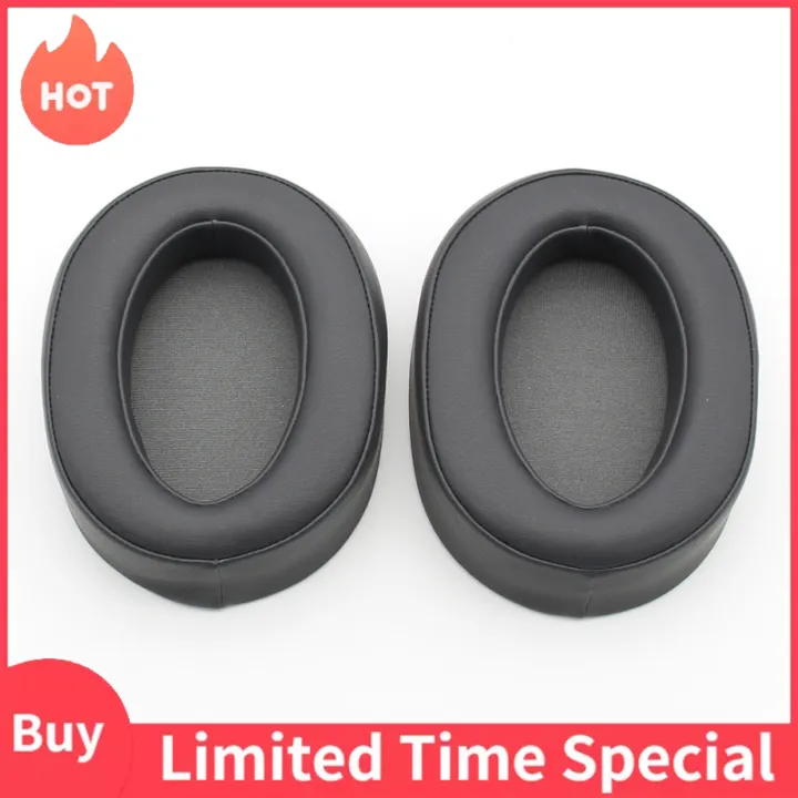 1คู่-earpads-เปลี่ยนฟองน้ำ-earmuff-สำหรับ-sony-mdr-100abn-wh-h900n-headphone