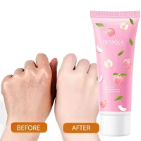 ครีมทามือ พีชชมพู BIOAQUA 30g.ให้ความชุ่มชื้นป้องกันผิวแห้งแตก หอมกลิ่นพีช ผิวมือเนียนนุ่ม ชุมชื่น บำรุงผิวมือ Hand Cream Peach