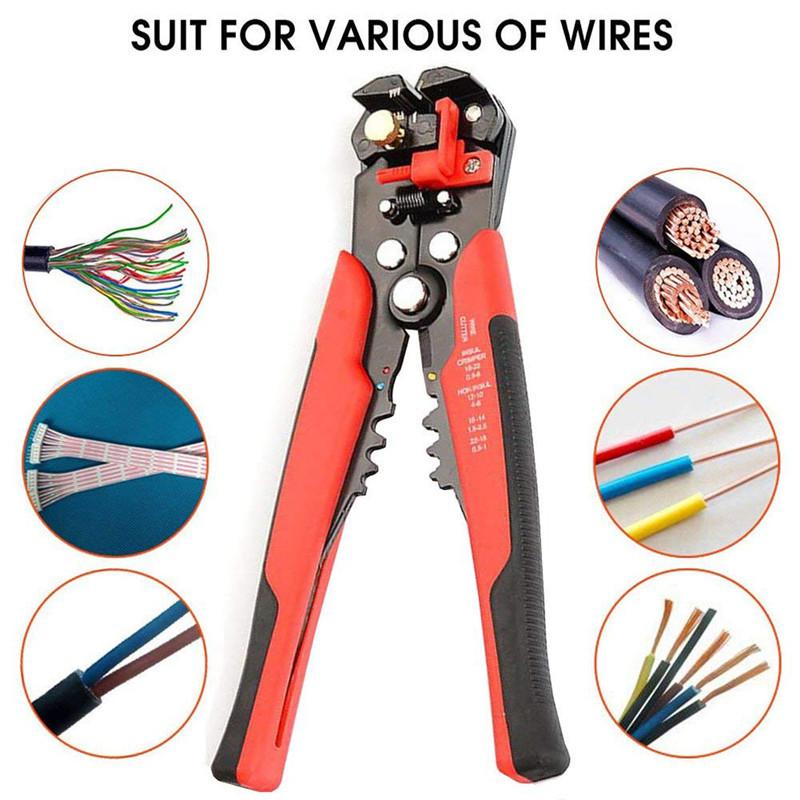 Self-adjusting 8" Automatic Pliers For FREE SHIP Details about   Wire Stripping Tool 