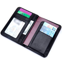 COMFORSKIN 2022สินค้าใหม่ยี่ห้อหรูหราถักหนังแท้ Sheepskin Passport Cover Holder Hot Folio บัตรเครดิต Case