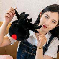 Boneka Mainan จำลองน่ารักสร้างสรรค์ตุ๊กตายัดไส้เหมือนจริงสำหรับเป็นของขวัญสะดวกสบายสำหรับเด็กสำหรับเด็กแมงมุมสุดน่ารัก