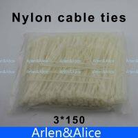 1000pcs 3mmx150mm Nylon cable ties