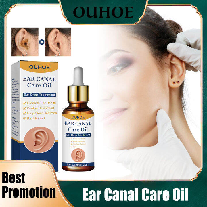 Ouhoe Ear Canal Care Oil Ear Ringing Relieve Tinnitus Symptoms Earache