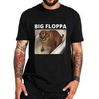 Big Floppa My Beloved Cat Big Ears T Shirt Funny Meme Classic Unisex T-Shirt Short Sleeves 100% Cotton Eu Size Camiseta Tops