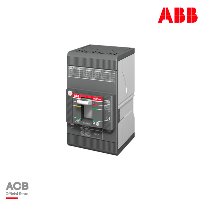 abb-โมลดเคสเซอร์กิตเบรกเกอร์-mccb-molded-case-circuit-breaker-tmax-xt1n-160-tmd-3p-36ka-ทำงานด้วยระบบ-tmd-l-สั่งซื้อได้ที่ร้าน-acb-official-store
