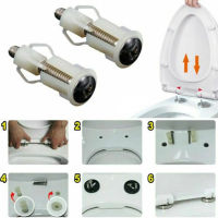 2Pcs Top Fix ฝาครอบห้องน้ำที่นั่งสกรู Well Nut Pan WC Blind Hole Fitting Kit สำหรับ Universal บานพับ Commode เครื่องมือในครัวเรือน2023