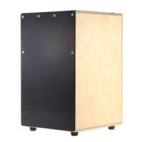 ▼❈❒ High Quality ammoon Cajon Hand Drum Children Wooden Box Drum Persussion Instrument with Stings Rubber Feet 23 x 24 x 37cm