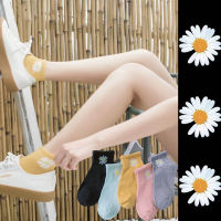 READY STOCK] GD Daisy Flower Spring Summer Peaceminusone Socks PEACE Smiley Flowers Street Korean Trendy Socks