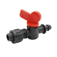 Water Flow Control Valve Agriculture Irrigation Hose Connector 13mm to 10.5mm Drip Tape Bypass Valve Pipeline Water Valve 1 Pc